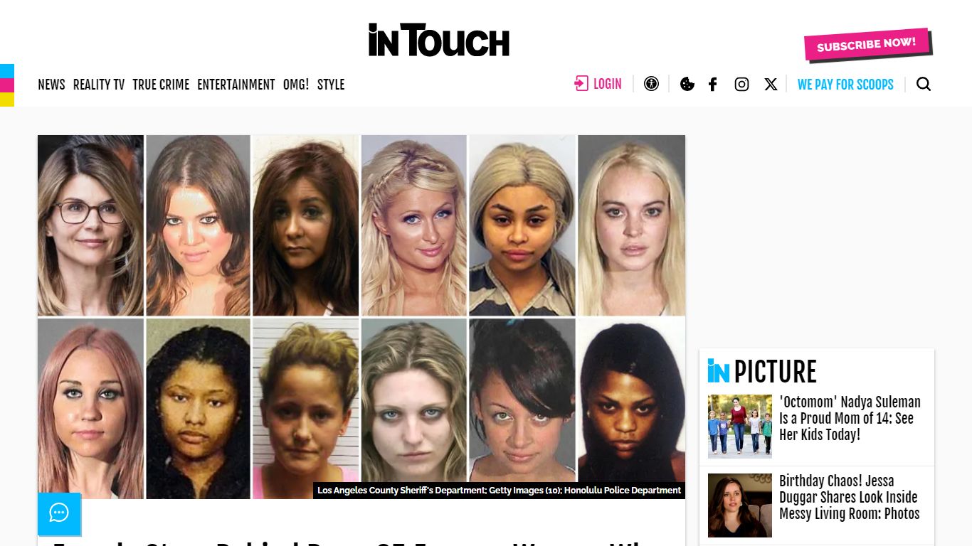 Famous Women Who Went to Jail Following Arrests: See Celebs!